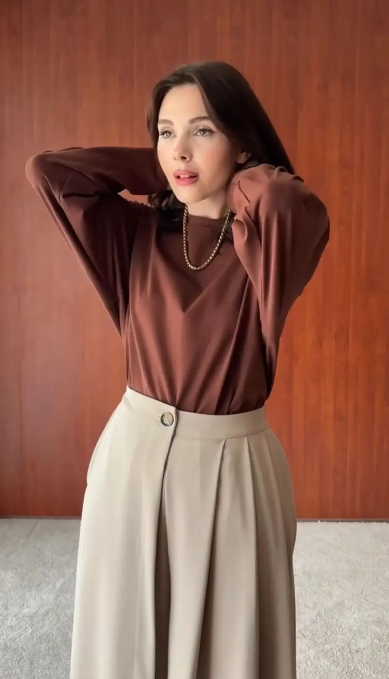 Pantalon jupe