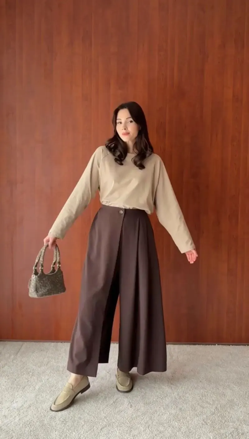 Pantalon jupe