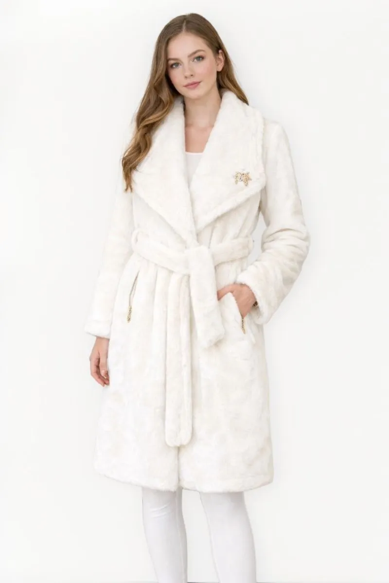 manteau fourrure femme