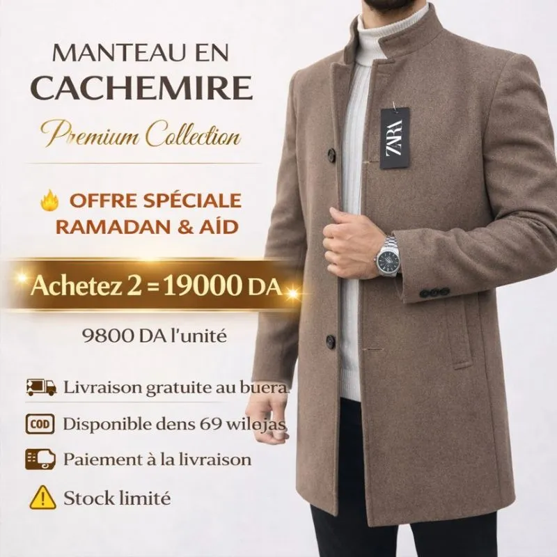 Manteau Cachemire ZARA