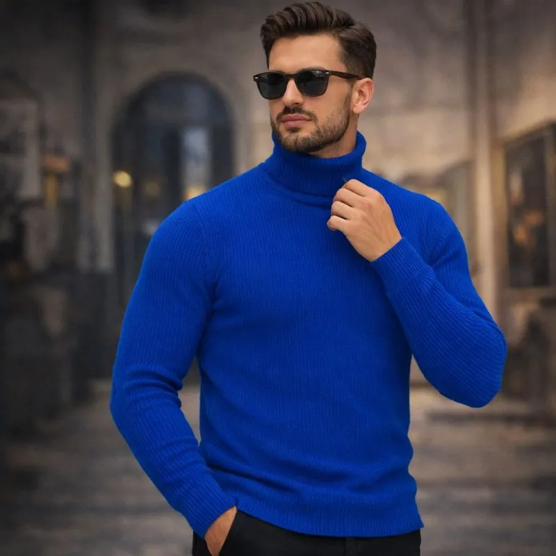 tricot col roulé
