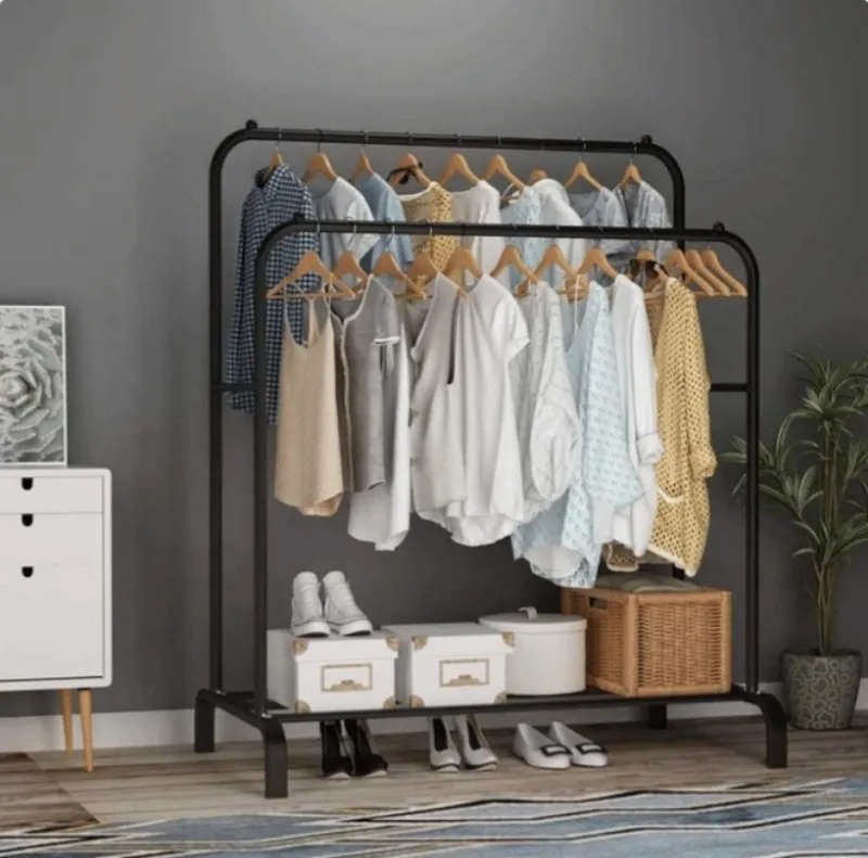Porte Vêtements double  رف تعليق الملابس
