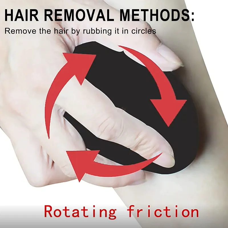 ممحاة إزالة الشعر الكريستالية السحرية غير المؤلمة