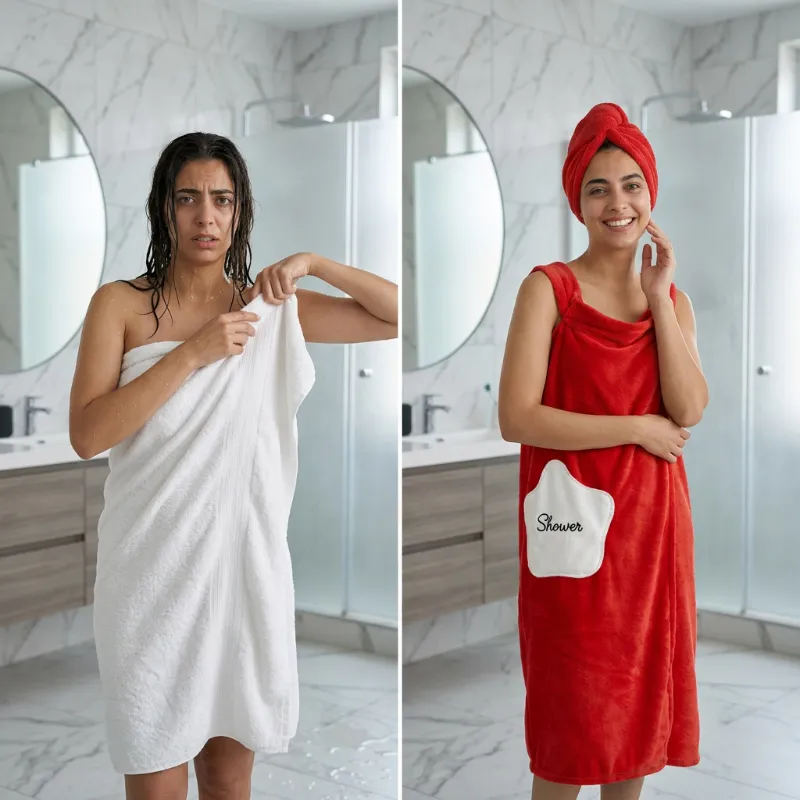 Serviette Magique: Confort & Élégance + Cadeau