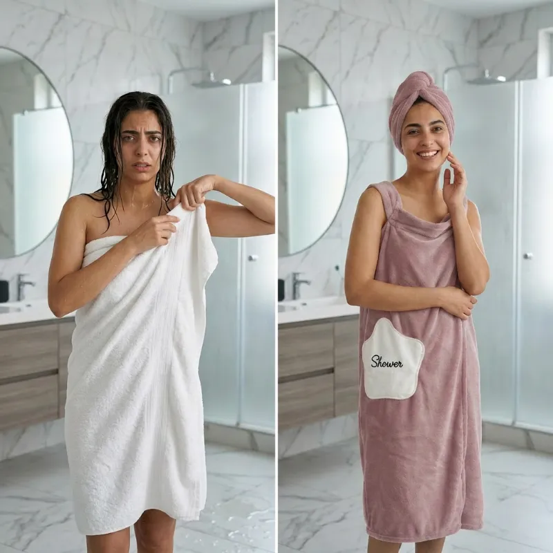 Serviette Magique: Confort & Élégance + Cadeau