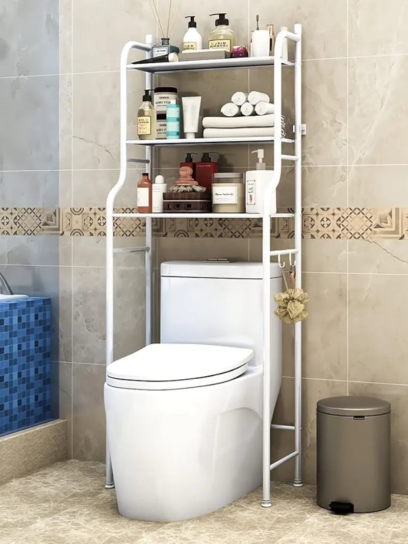 Étagère de rangement pour toilette 