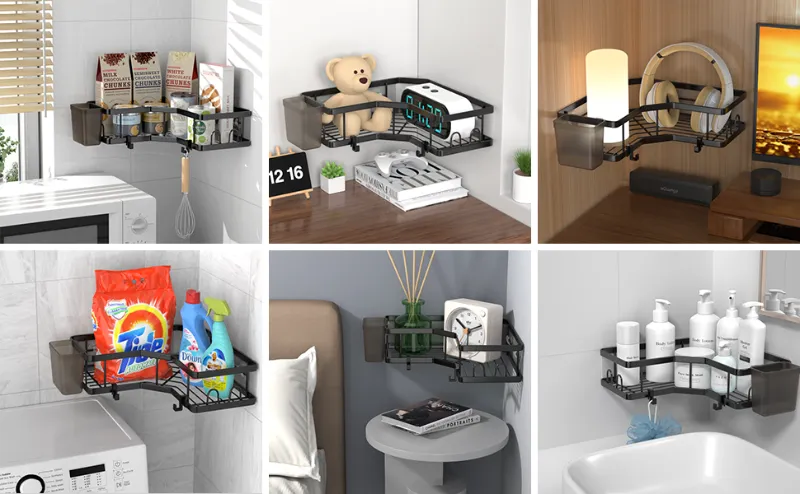 corner shower رفوف متعدد الإستعملات