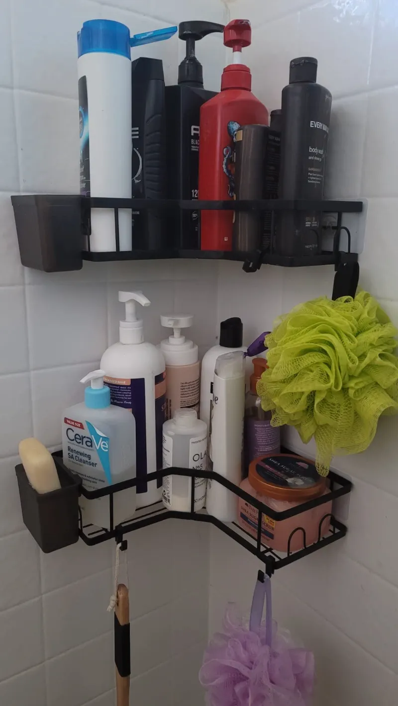 corner shower رفوف متعدد الإستعملات
