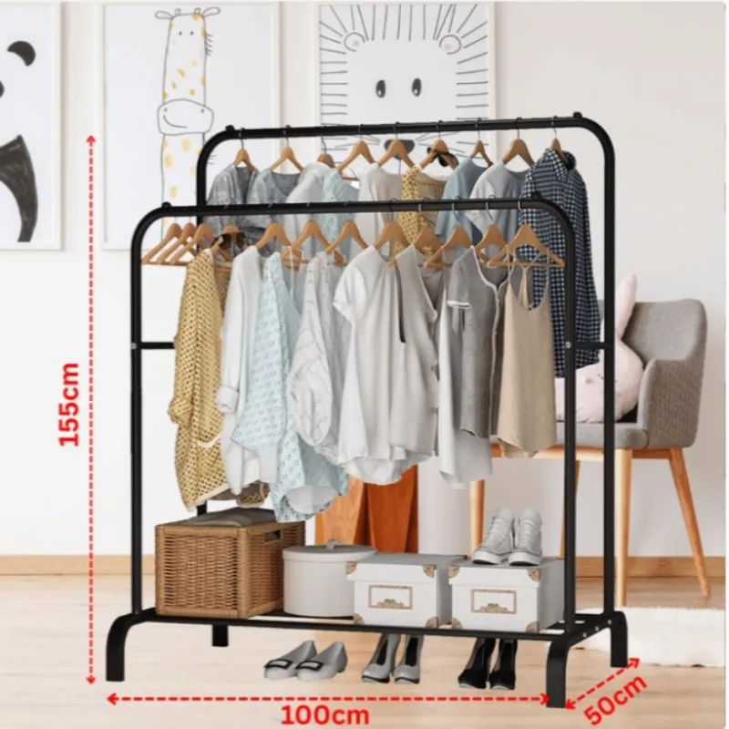 Porte Vêtements double  رف تعليق الملابس