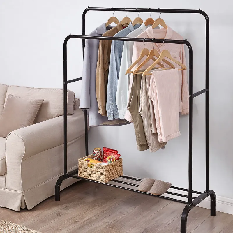 Porte Vêtements double  رف تعليق الملابس