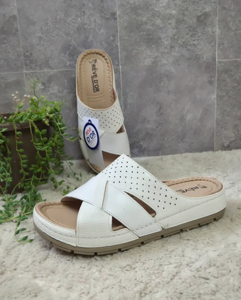 Sabot orthopédique femme rêve d'or ouvert