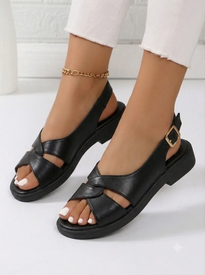 Sandales Croisées Pour Femmes