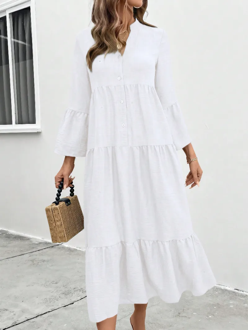 Robe Andalouse En Lin 