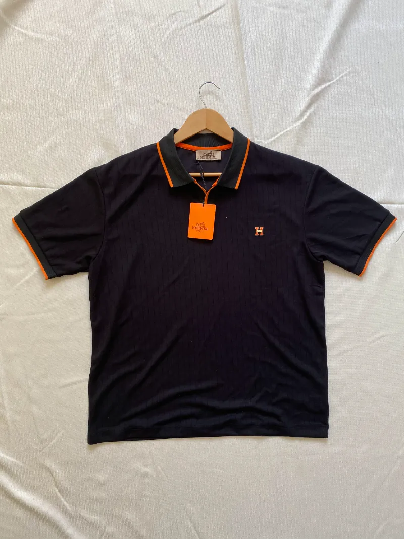 HERMÈS POLO COL OUVERT 