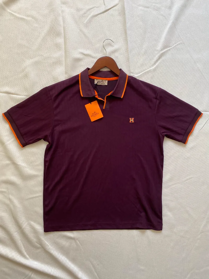HERMÈS POLO COL OUVERT 