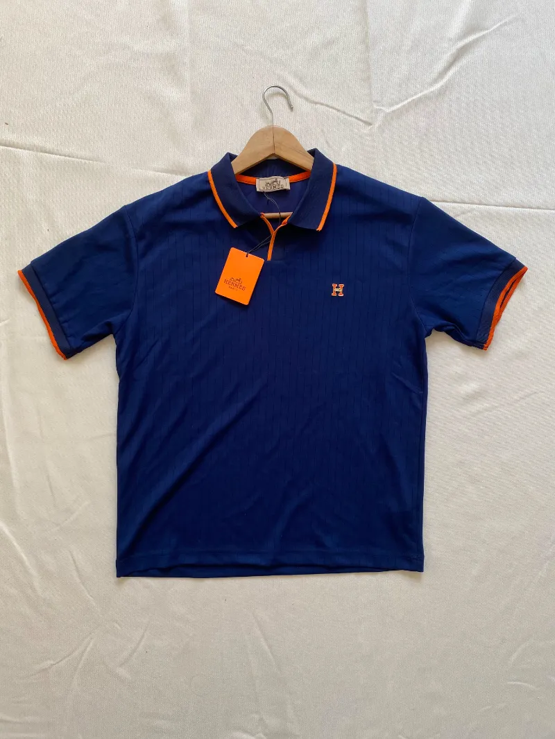 HERMÈS POLO COL OUVERT 