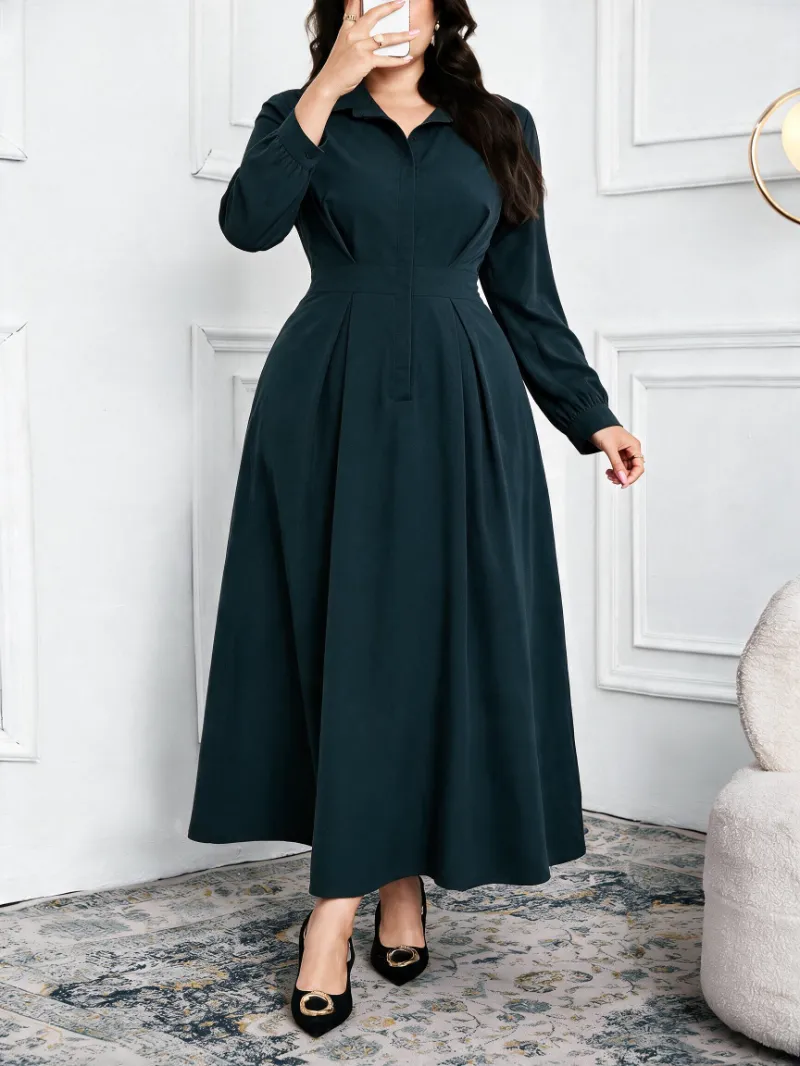 Robe Longue Évasée " EVA" 