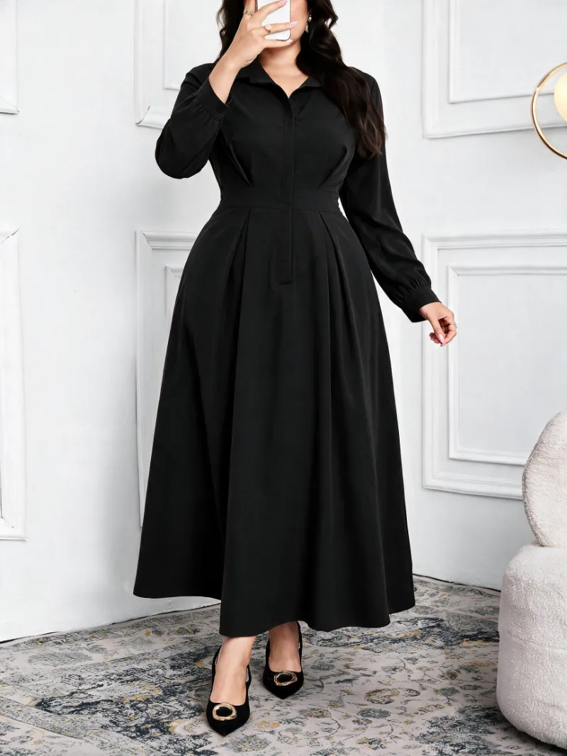 Robe Longue Évasée " EVA" 