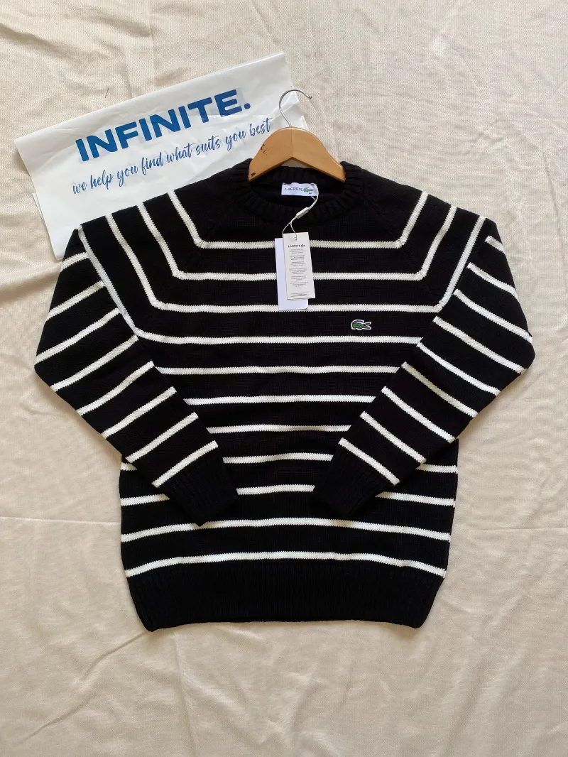 STRIPED COTON JUMPER 