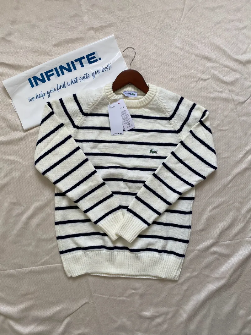 STRIPED COTON JUMPER 