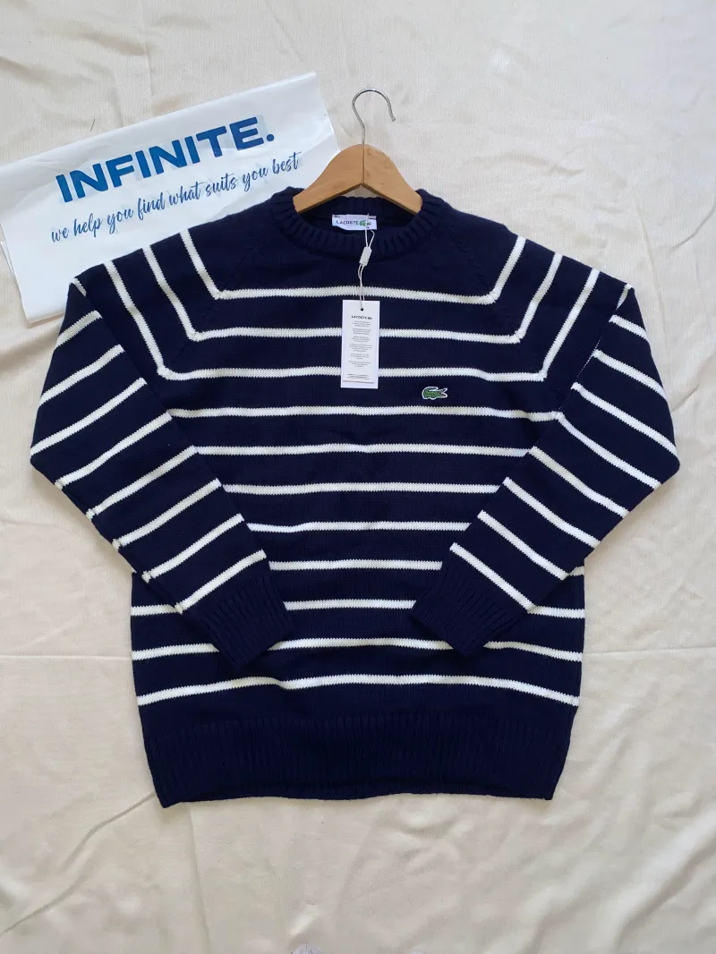 STRIPED COTON JUMPER 