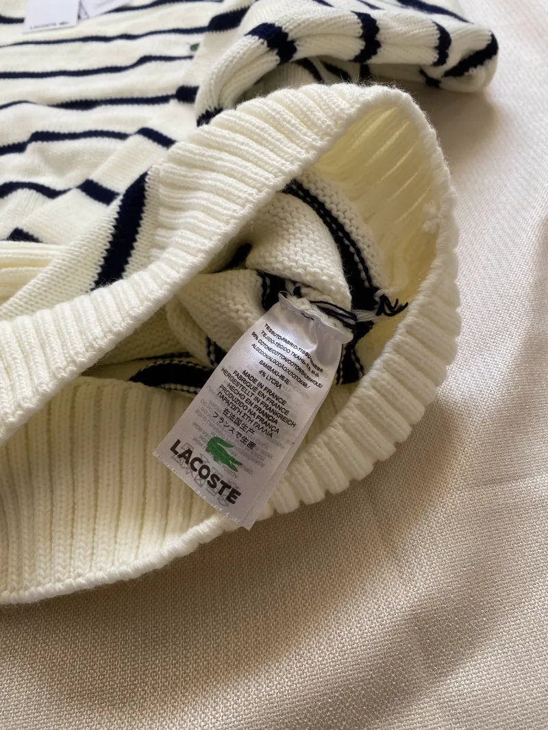 STRIPED COTON JUMPER 