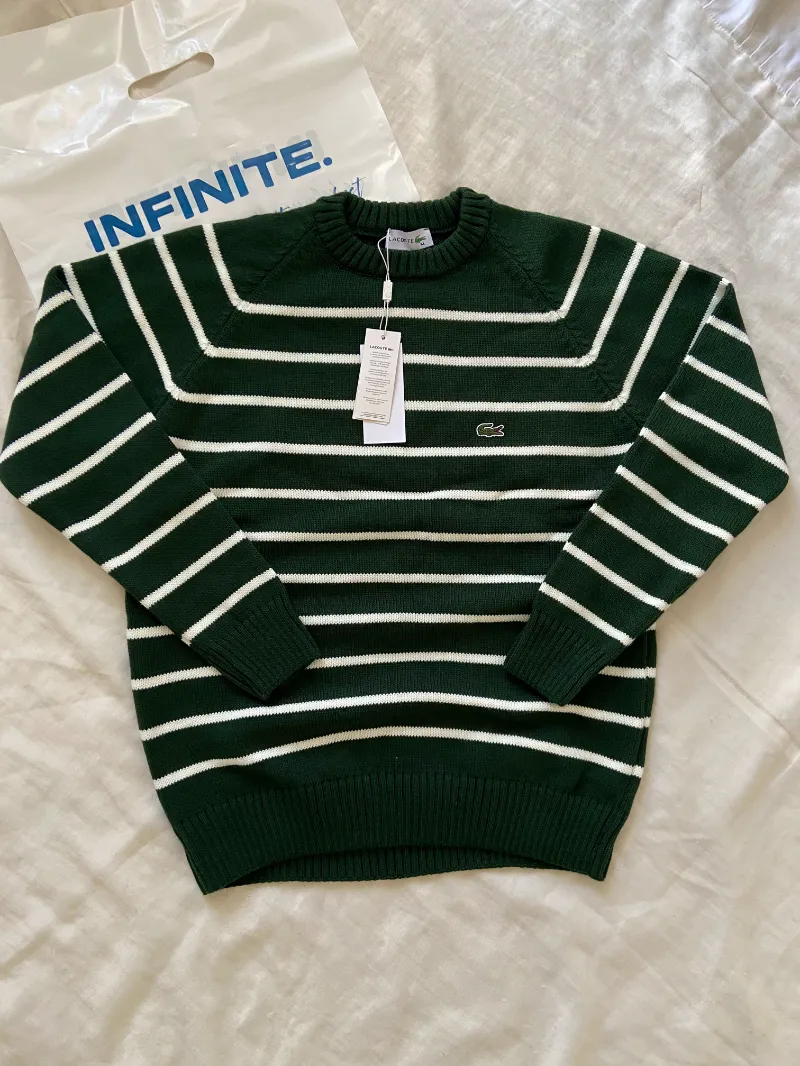 STRIPED COTON JUMPER 