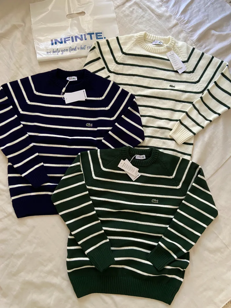 STRIPED COTON JUMPER 