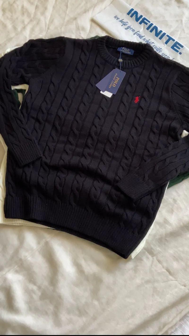 RALPH LAUREN KNIT SWEATER 