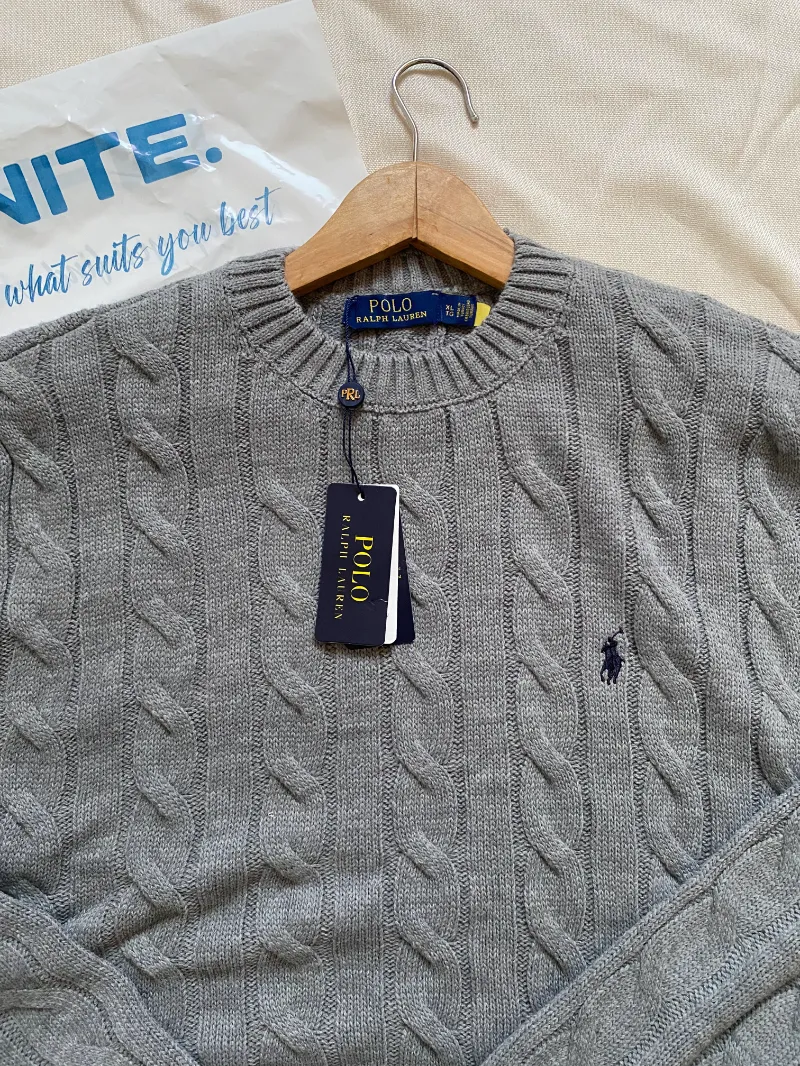 RALPH LAUREN KNIT SWEATER 